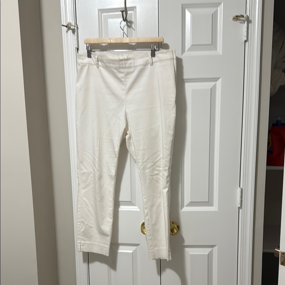 H&M Cream Ankle Pants